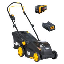 Акумуляторна газонокосарка Mowox EM 3440 PX-Li з 1 акб 40V 2.5Ah і з/п BC 82